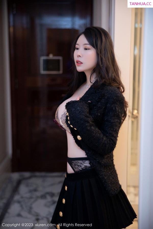 白茹雪  [XiuRen]高清写真图 2023.01.17 No.6147 白茹雪 黑丝美臀第13张图片